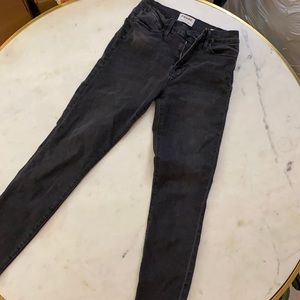 Dark gray / blue Frame jeans.
